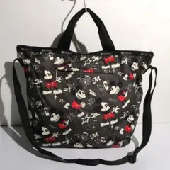 LeSportsac ディズニー100チームミッキー2WAYバッグ