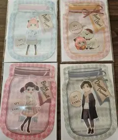 ☆SPY×FAMILY/スパイファミリー/オリジナルジッパーバッグ4種/新品