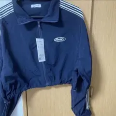 トラックジャケット　ネイビー