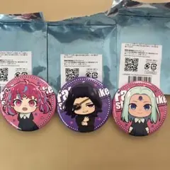 fate/strange fake ミニキャラ 缶バッジ3個セットのサムネイル