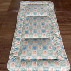 新品　未使用　生地　綿　100% 使用　敷布団　シングルサイズ　送料込み