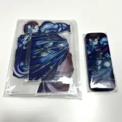 鬼滅の刃　無限城編WEBSHOPくじ　アクスタ　ロング缶バッジ　猗窩座