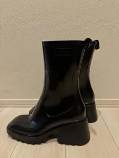 【Chloe】クロエ BETTY レインブーツ 37/38 (24cm相当) 黒のサムネイル