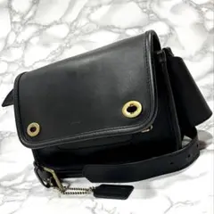 コーチ　オールドコーチ　ボディバッグ　ウエストバッグ　斜めがけ　極美品