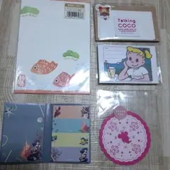 ミニレターセット2種、年賀状、ポストイット、ミニメモ