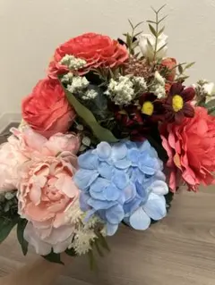 フランフラン　アートフラワー　ブーケ　大きめサイズ　箱入り　新品未使用 フランフラン アートフラワー ブーケ 新品未使用 - メルカリ