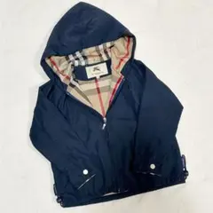 BURBERRY キッズ　リバーシブル　ナイロンジャケット バーバリーキッズ ブルゾン 18M 86cm 未使用品 BURBERRY キッズ