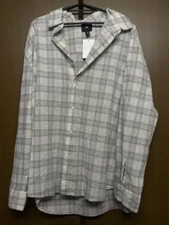 ルーズフィット　テクスチャードシャツ　H&M ZARA長袖シャツ　ビンテージ古着