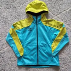 umbro フード付きジャケット 青/黄　140センチ