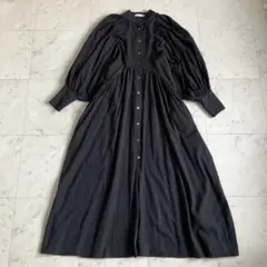 ETRE TOKYO Open back Dress ワンピース ブラック - メルカリ