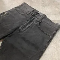 【ZARA MAN】ザラ マン サイドジップデザイン ストレッチ スキニーデニム