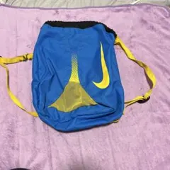 ナイキ リュック 青/黄色 ナップサック