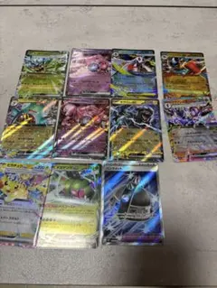 【ポケカ】ポケモンカード　ex まとめ買い　10枚　+パンクヘッド　sr 新品