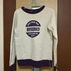 N231◯ hystericglamour ヒス 裏起毛 スウェット