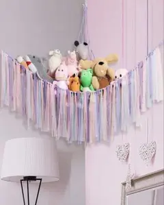 ぬいぐるみ収納ハンモック