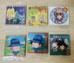 ドラゴンボール　シールウエハース　６枚セット
