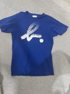 agnes b. homme ロゴプリント Tシャツ ブルーのサムネイル