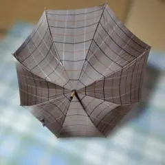 未使用】バーバリー ロンドン 折りたたみ傘 ノバチェック ブルー