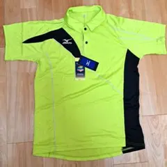 ミズノ MIZUNO 蛍光イエロー Mサイズ テニス ソフトテニス ゲームウェア