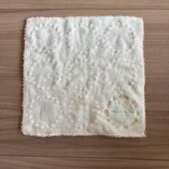 Afternoon Tea 刺繍入りタオルハンカチ