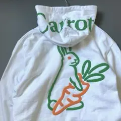 【さくら】CARROTS × FR2 コラボ パーカー Lサイズ ホワイト 2025年最新】fr2 carrotsの人気アイテム - メルカリ