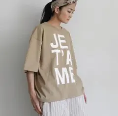 ICHI イチ　ピグメントダイ　オーバーサイズ　Tシャツのサムネイル