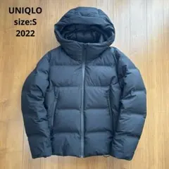 UNIQLO ユニクロ　シームレスダウンジャケット　2022 黒　S 3Dカット