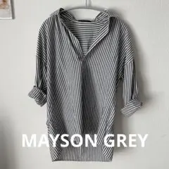 MAYSON GREY スキッパーシャツ　ストラップ