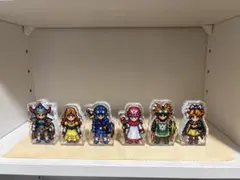 【最終価格】ドラゴンクエストⅠ.Ⅱ アクリルブロック 勇者 ローラ姫 勇者セット