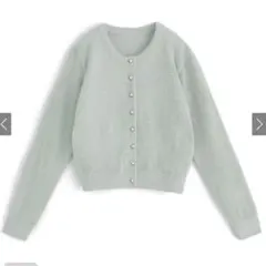 GRL ラメフェザーニットカーディガン[kz443]