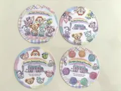 ダッフィー&フレンズ コースター 4枚セット