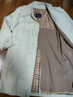 Burberrys′バーバリー　Men'sライナー付きステンカラーコート　綿