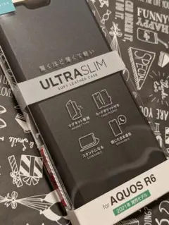 ♦AQUOS　R6ウルトラスリム手帳型♦