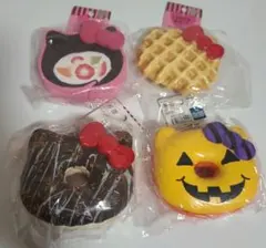 スクイーズ キティ ロールケーキ ワッフル ドーナツ サンリオ NIC