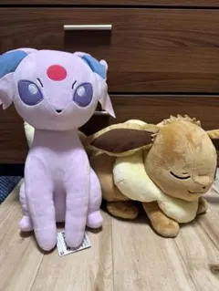 ポケットモンスター ぬいぐるみ エーフィ イーブイ 2点セット