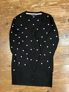 GapKids ハート柄カーディガン 140cm