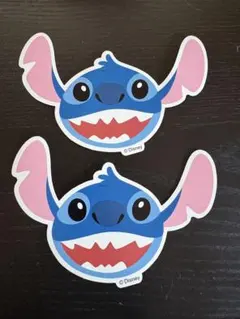 ディズニー★スティッチ ステッカー 2枚セット　未使用　シール
