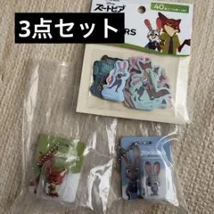 ズートピア　ブリスターチャームコレクション　ニック　ジュディ　シール