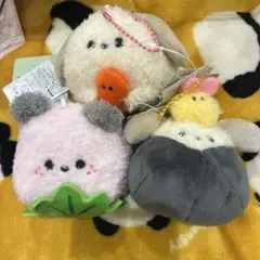モーリーファンタジー限定 ワンむすび ぬいぐるみマスコット ３種セット