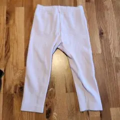 リブ編みライトピンク ベビーレギンス パンツ　UNIQLO　90cm