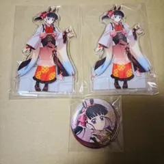 栗花落カナヲ 午年 アクスタ 缶バッジ 鬼滅