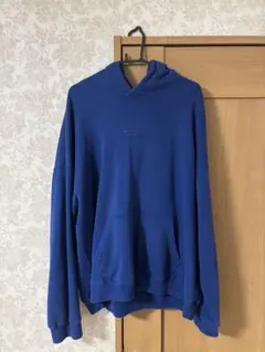 Abercrombie and Fitch フード付きパーカー 青