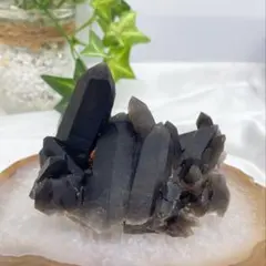 【天然石】モリオンクラスター 山東省産 140g