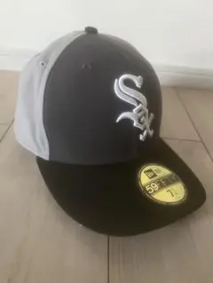 NEW ERA 59FIFTY キャップ グレー/ブラック 7 1/4