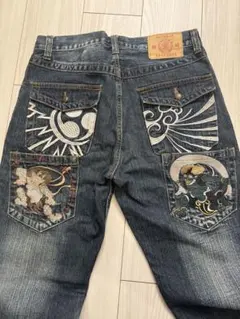 参丸一 刺繍デニム 36 参丸一 刺繍デニム 36 - メルカリ