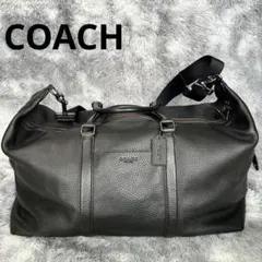 COACHTrekker Leather BostonBag2way Black