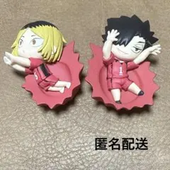 ぶちマス！ ハイキュー!! レリーフフィギュアマグネット 孤爪研磨　黒尾鉄朗