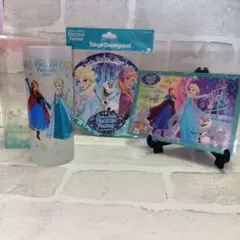 アナと雪の女王　グラス　ポストカード　ステッカー　ディズニーリゾート　アナ雪