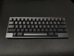 HHKB hybrid type-s blank keycap, black ink, US layout.