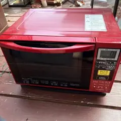 オーブンレンジ 2021年製 イオン  赤 フラット庫内 縦開きドア FOR-1660BP 札幌市手稲区 訳ありFOR-1660BP オーブンレンジ 電子レンジ トップバリュー イオン